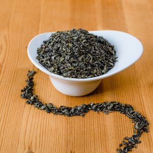 Té verde Gunpowder 100% puro de producción ecológica a granel.