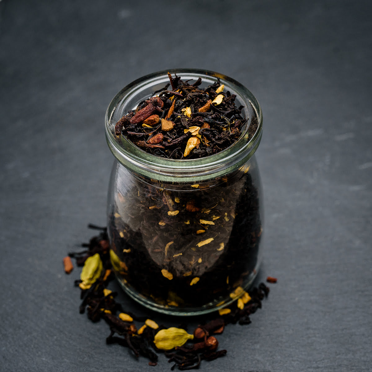 Té negro chai ecológico a granel o masala chai de la india