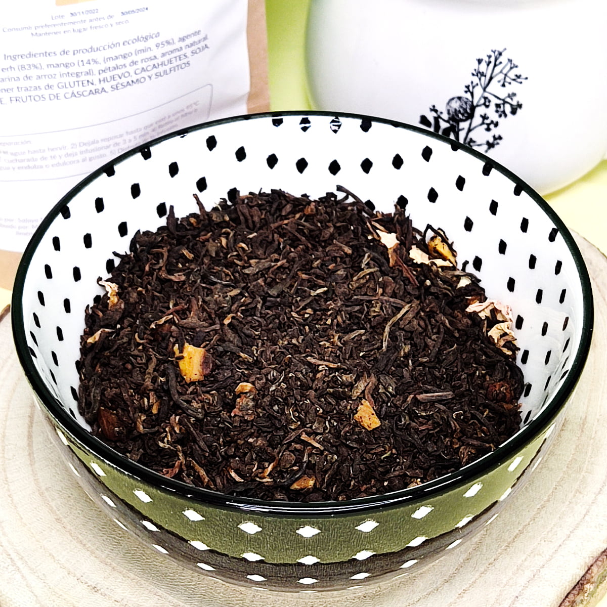 Té rojo Panacotta Mango Ecológico.